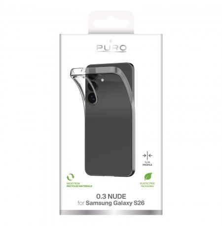 Samsung Galaxy S26 TPU Ultra-Slim Cover by Puro Transparent