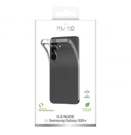 Samsung Galaxy S26+ TPU Ultra-Slim Cover by Puro Transparent