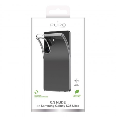 Samsung Galaxy S26 Ultra TPU Ultra-Slim Cover by Puro Transparent