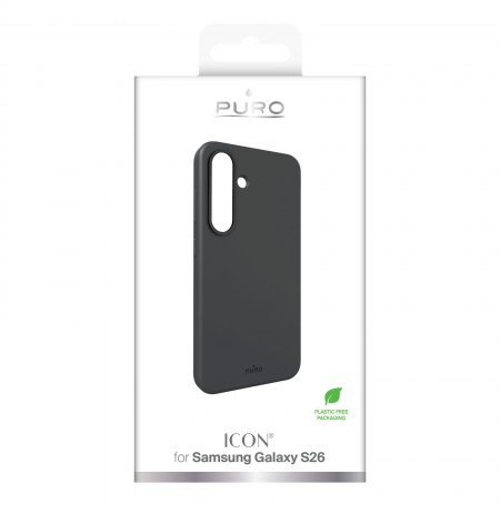 Samsung Galaxy S26 Silicon "ICON" Cover by Puro Black