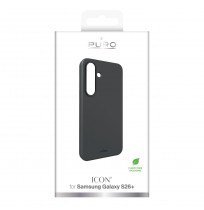 Samsung Galaxy S26+ Silicon "ICON" Cover by Puro Black