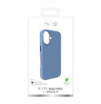 Apple iPhone 17 Liquid Silicone Cover with Magsafe by Puro Blue