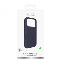 Apple iPhone 17 Pro Liquid Silicone Cover with Magsafe by Puro Dark Blue