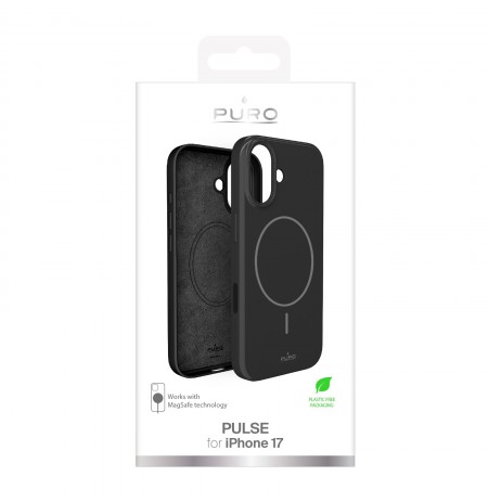 Apple iPhone 17 Cover in PC "PULSE" by Puro Black