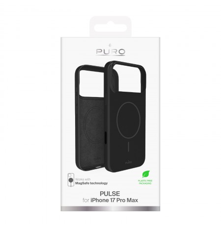 Apple iPhone 17 Pro Max Cover in PC "PULSE" by Puro Black
