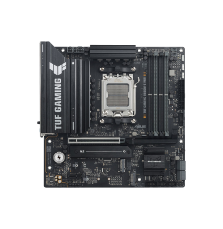 Asus TUF GAMING B850M-E WIFI | Processor family AMD | Processor socket AM5 | DDR5 | Supported hard disk drive interfaces SATA, M