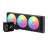 Gamemax CPU Liquid Cooler | GLACIER 360 LCD BK | Black