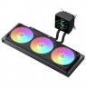 Gamemax CPU Liquid Cooler | GLACIER 360 LCD BK | Black
