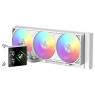 Gamemax CPU Liquid Cooler | GLACIER 360 LCD WH | White