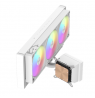 Gamemax CPU Liquid Cooler | GLACIER 360 LCD WH | White