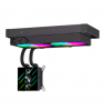 Gamemax CPU Liquid Cooler | GLACIER 240 LCD BK | Black