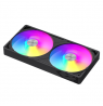 Gamemax CPU Liquid Cooler | GLACIER 240 LCD BK | Black