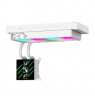 Gamemax CPU Liquid Cooler | GLACIER 240 LCD WH | White