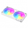Gamemax CPU Liquid Cooler | GLACIER 240 LCD WH | White