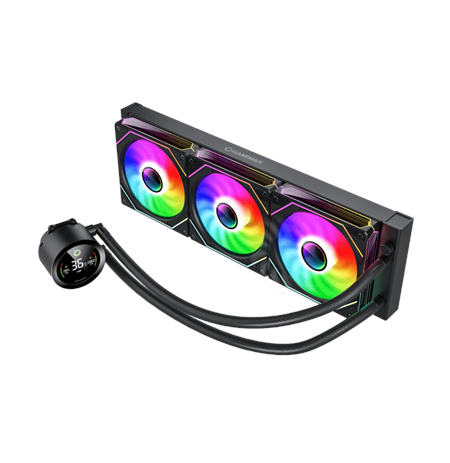Gamemax CPU Liquid Cooler | ICEBURG 360 DIGITAL BK | Black