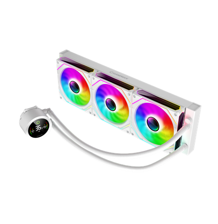 Gamemax CPU Liquid Cooler | ICEBURG 360 DIGITAL WH | White