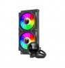 Gamemax CPU Liquid Cooler | ICEBURG 240 DIGITAL BK | Black