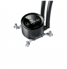 Gamemax CPU Liquid Cooler | ICEBURG 240 DIGITAL BK | Black