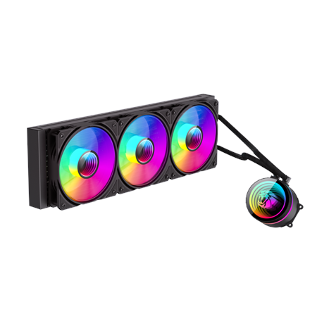 Gamemax CPU Liquid Cooler | ICEBURG 360 INFINITY BK | Black