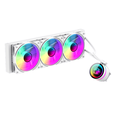 Gamemax CPU Liquid Cooler | ICEBURG 360 INFINITY WH | White