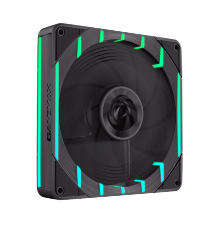 Gamemax Case Fan | TORNADO T12 ARGB-R | Black