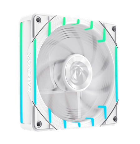 Gamemax Case Fan | TORNADO T12 ARGB-RW | White