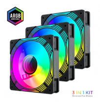 Gamemax Case Fan | KF300R BK | Black