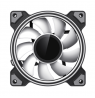 Gamemax Case Fan | DUAL RING INFINITY BK | Black