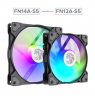 Gamemax Case Fan | FN14A-S5 | Black