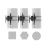 Neomounts WL30S-910BL16 TV pillar mount 40-75" - fixed - lockable - diam. 25-100 cm | Neomounts