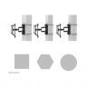 Neomounts WL40S-910BL16 TV pillar mount 40-70" - full motion - diam. 25-100 cm | Neomounts