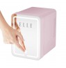 Mini šaldytuvas kosmetikai su veidrodžiu LED ELLE 4L violet. Sp.