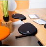 R-Go Tools Armrest R-Go split, ergonomic armrest in two parts, adjustable, symmetrical, with softfoam, black