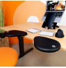 R-Go Tools Armrest R-Go split, ergonomic armrest in two parts, adjustable, symmetrical, with softfoam, black