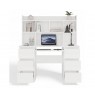 KUBA Desk Set + Extension Piece, White