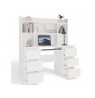 KUBA Desk Set + Extension Piece, White