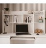 KUBA Desk Set + Extension Piece, White