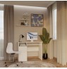 PORTO Left Desk, White
