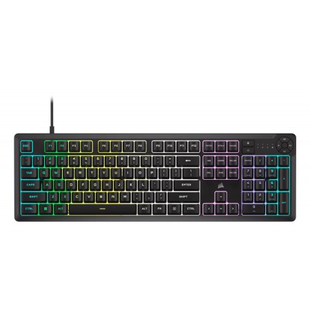 Corsair K55 CORE RGB keyboard Gaming USB QWERTY US English Black