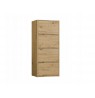 ALMA CHEST OF DRAWERS, ANTHRACITE/ARTISAN OAK