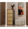 ALMA CHEST OF DRAWERS, ANTHRACITE/ARTISAN OAK