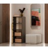 ALMA CHEST OF DRAWERS, ANTHRACITE/ARTISAN OAK
