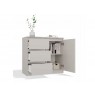 CHEST OF DRAWERS 1 DOOR 3 DRAWERS COLOUR CASHMERE