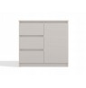CHEST OF DRAWERS 1 DOOR 3 DRAWERS COLOUR CASHMERE