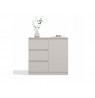 CHEST OF DRAWERS 1 DOOR 3 DRAWERS COLOUR CASHMERE