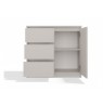 CHEST OF DRAWERS 1 DOOR 3 DRAWERS COLOUR CASHMERE