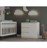 CHEST OF DRAWERS 1 DOOR 3 DRAWERS COLOUR CASHMERE