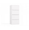 ALMA WHITE CHEST OF DRAWERS