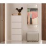 ALMA WHITE CHEST OF DRAWERS