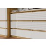 M6 MALWA CHEST OF DRAWERS 140 CM 6 DRAWERS OAK ARTISAN/WHITE